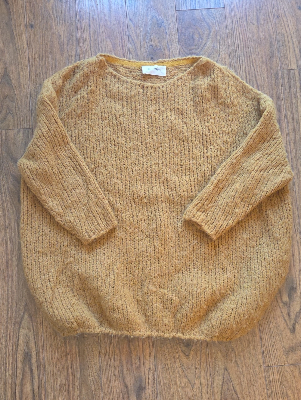 American Vintage Mustard Crewneck Sweater XS/S